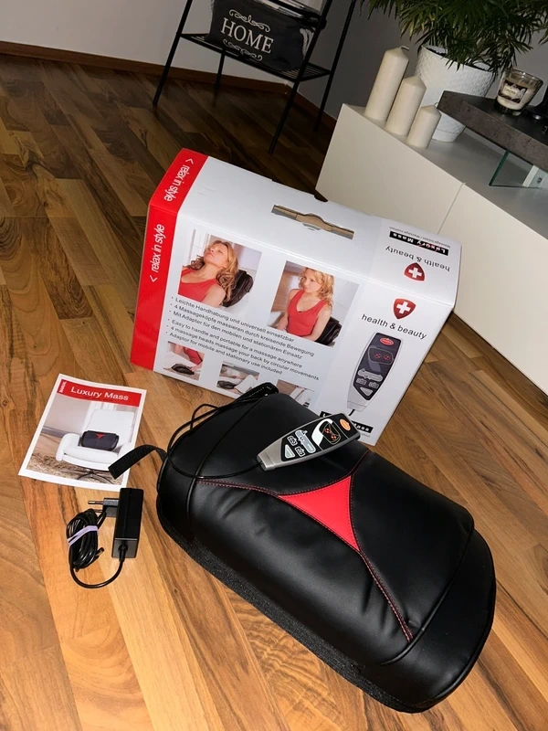 Masážní polštář Health & Beauty Luxury Mass