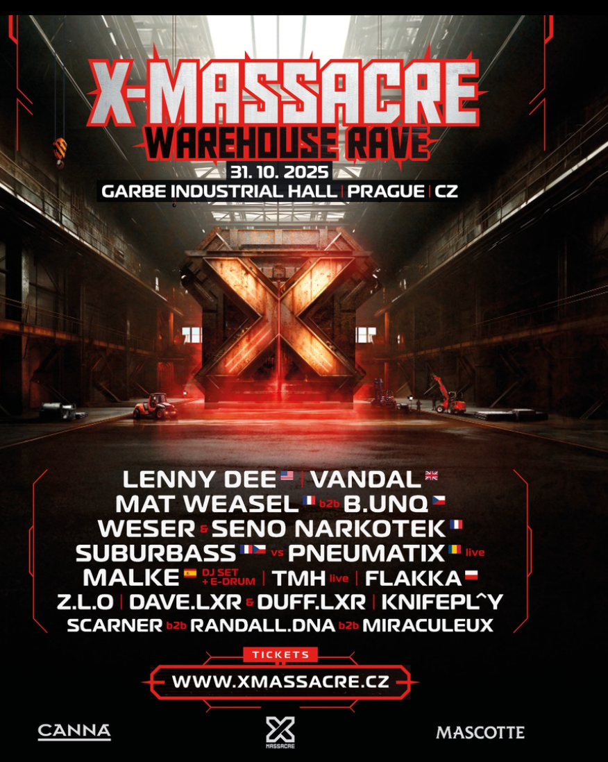 X-massacre - Prodám 1-4 vstupenky