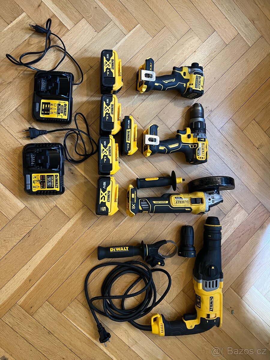 Profesionální sada DeWALT XR 18V