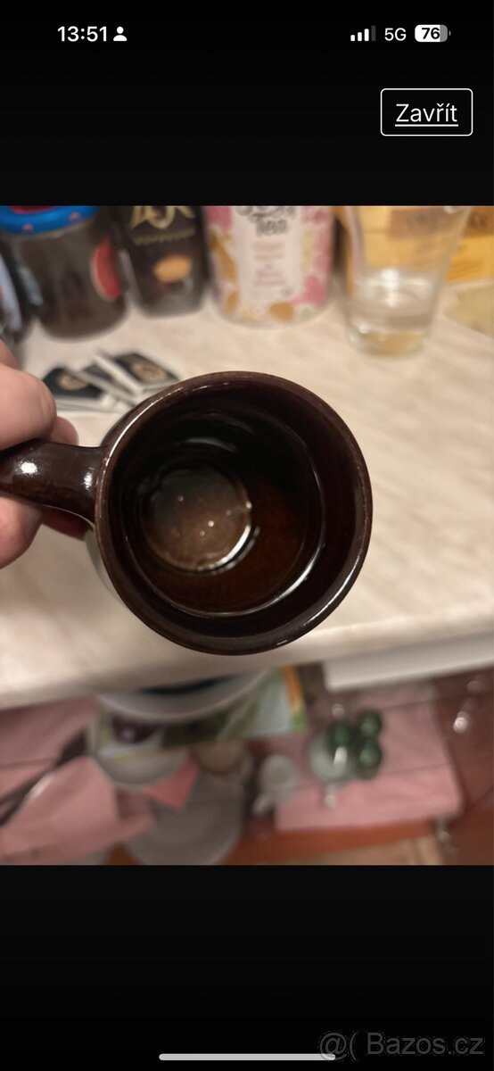 Retro Různé Hrnky, hrnecky Sklenicky a misky 10-50 Kč za kus