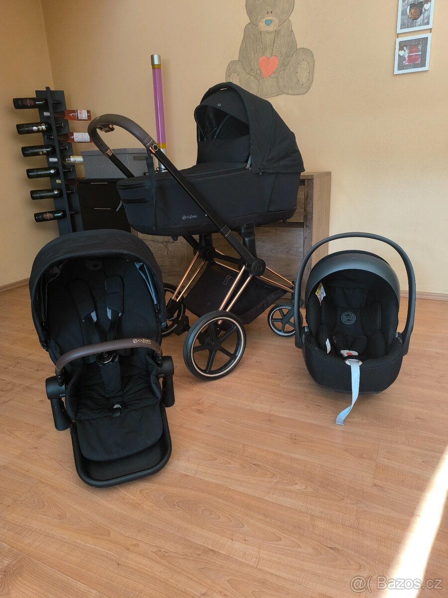 Cybex Priam Platinum Gold Edition – trojkombinace