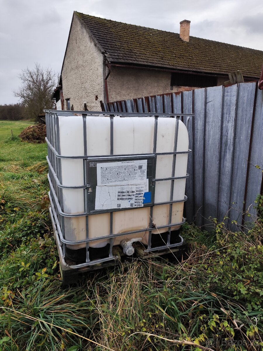 Použitá IBC nádrž 1000l