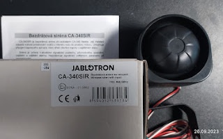 Jablotron CA-340SIR bezdrátová siréna NOVÁ