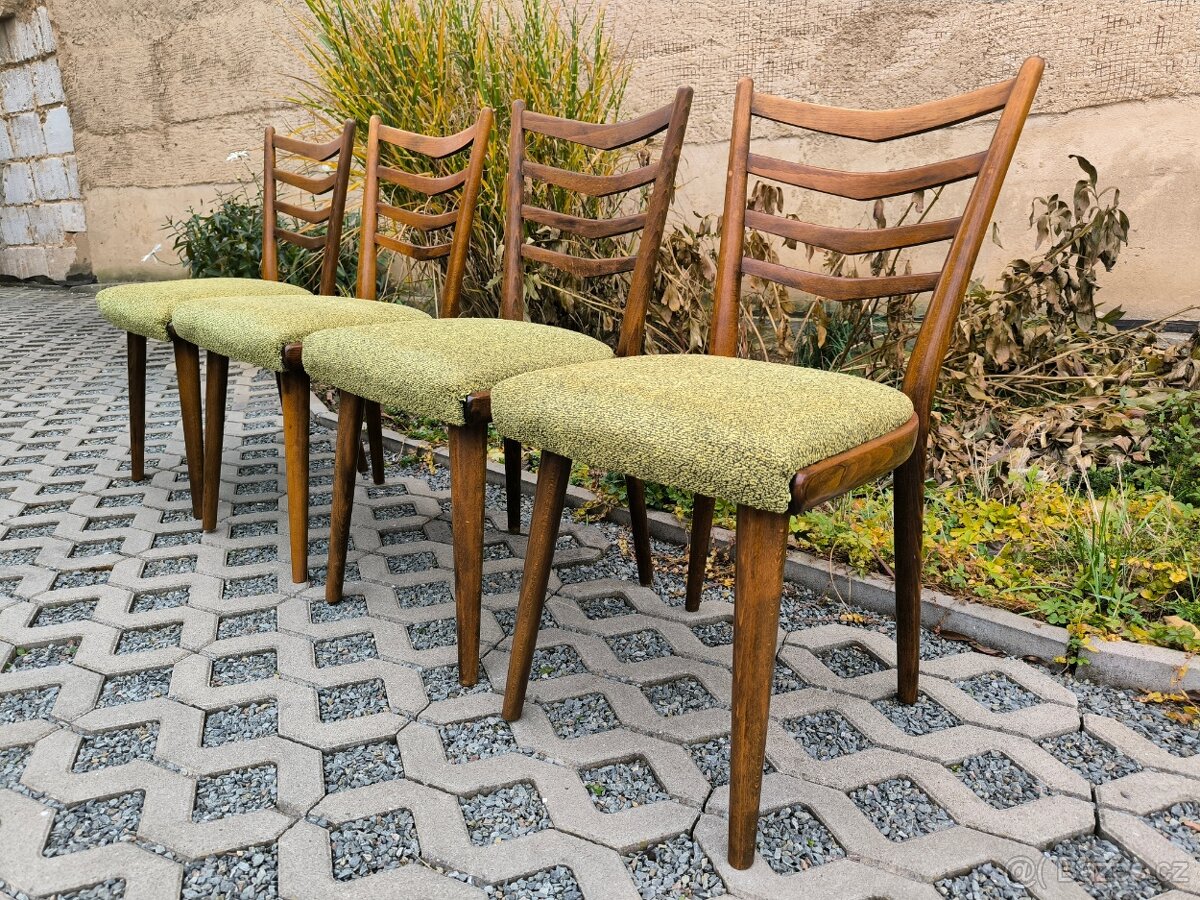 Retro jídelní židle UP Závody - Brusel 60. léta