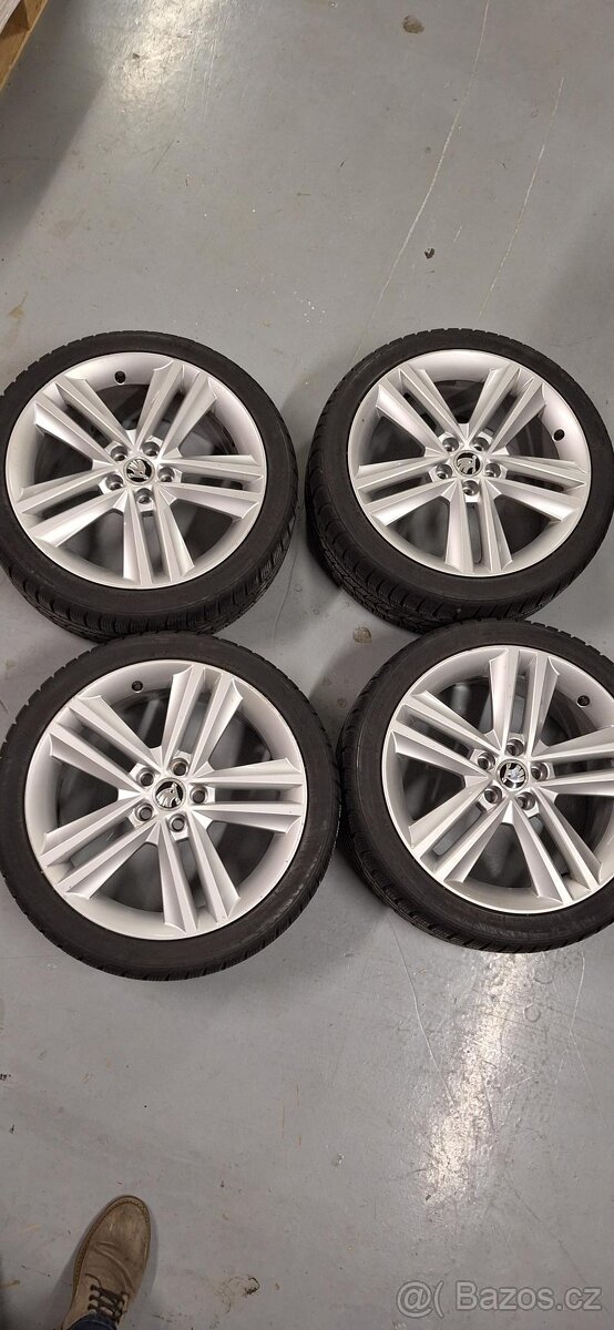 Kola s pneu 17", 5x100, 7Jx17, ET46, 215/40 R17