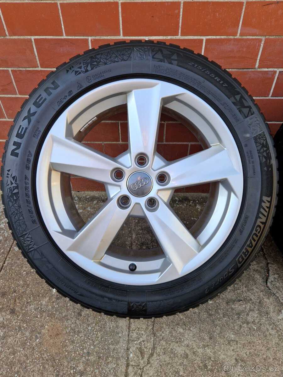 5x112 r17 et45 disky kola audi q2 vw troc passat 215 55 17