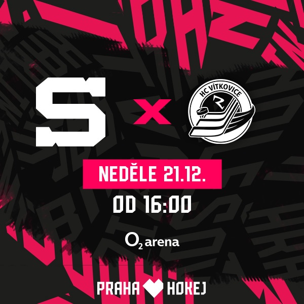 Vstupenka HC Sparta Praha - HC VÍTKOVICE RIDERA 21.12.2025