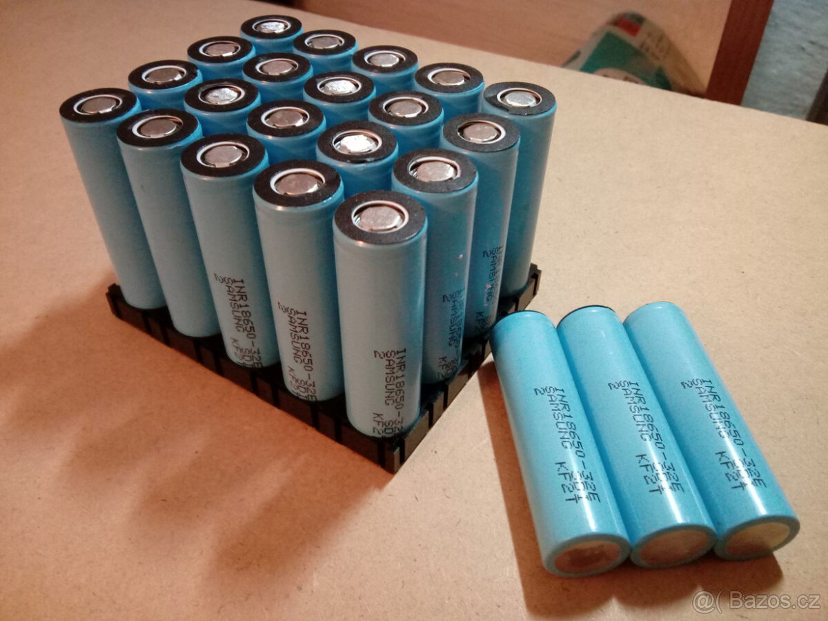 Akumulátory li-ion 18650 - Samsung ICR18650 3200mAh (6.4A)