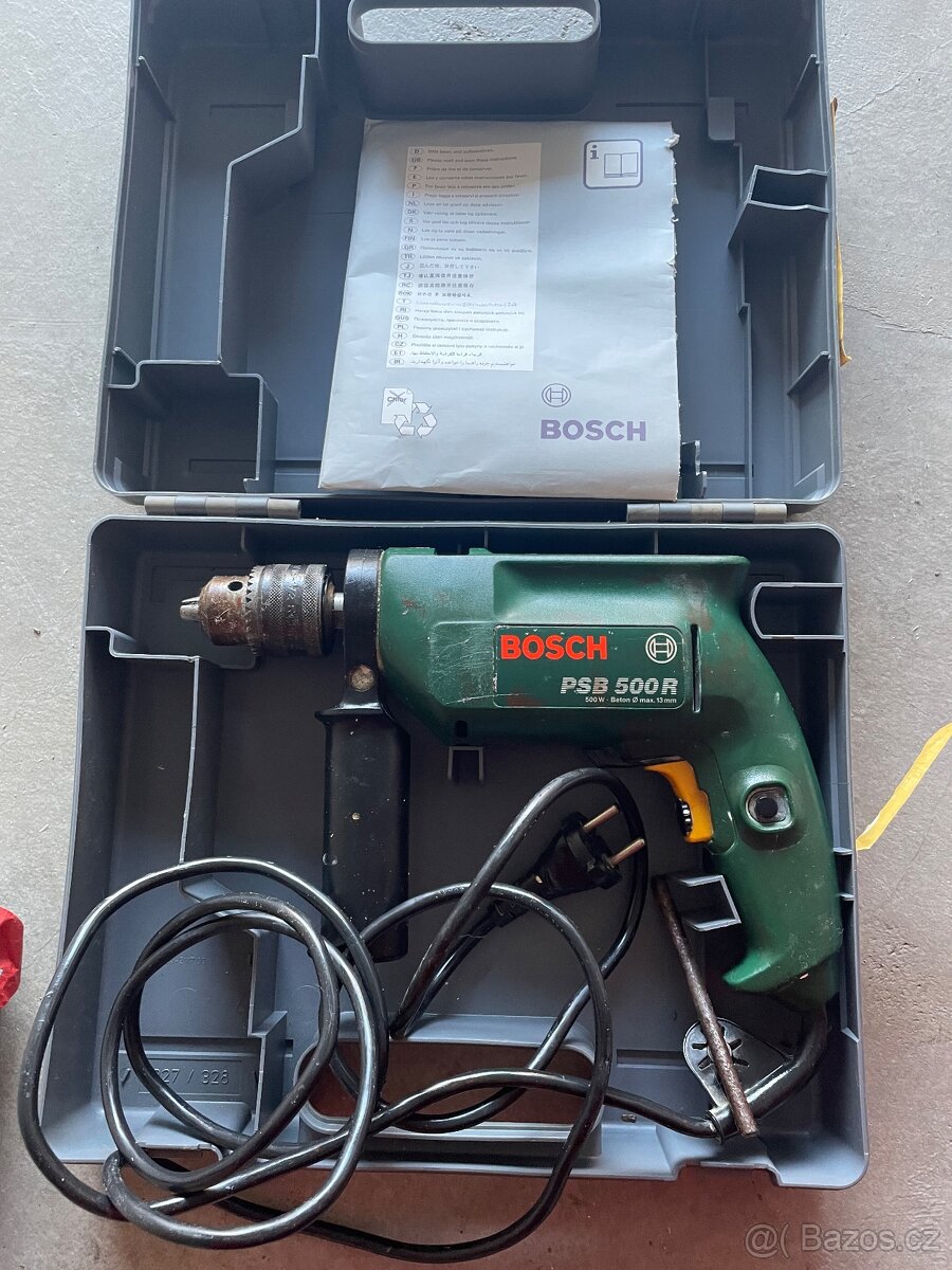 Elektrická vrtačka Bosch