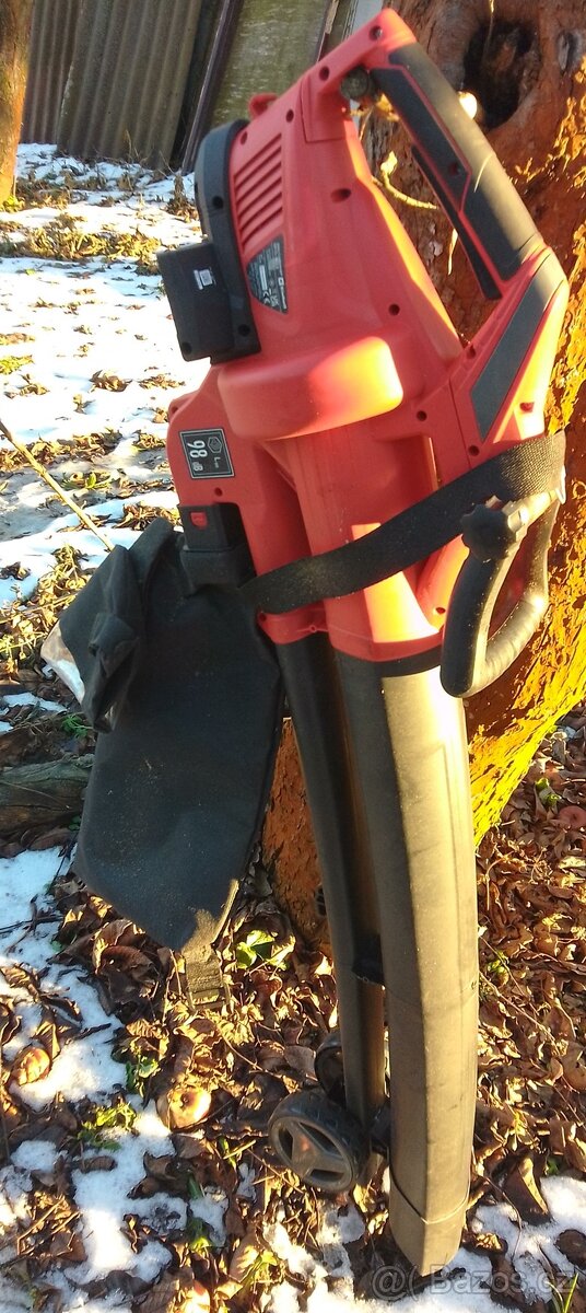 Einhell nový aku vysavač a foukač listí