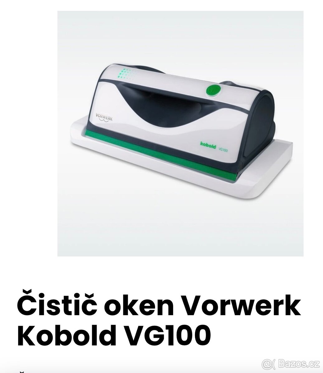 čistič oken Vorwerk Kobold VG100