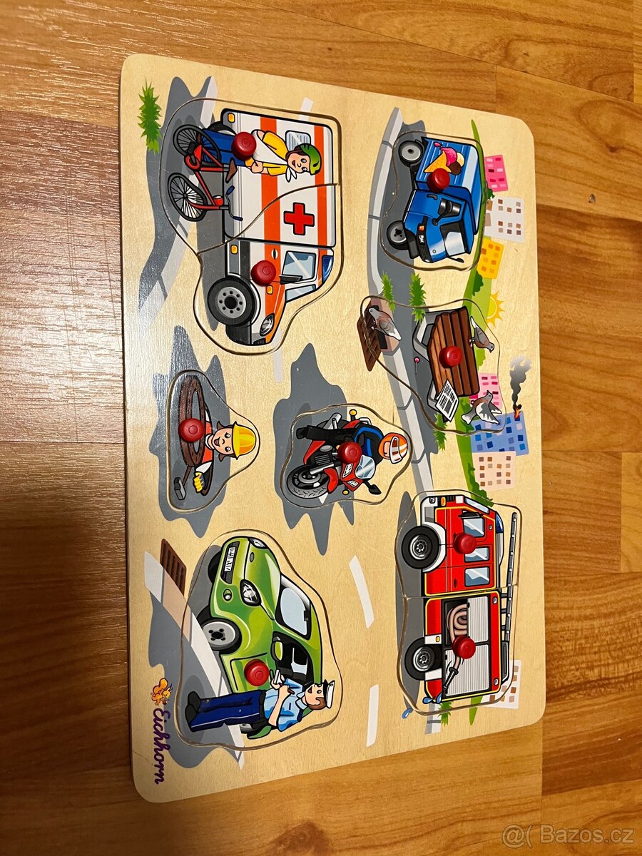 Dřevěná vkládač ka auta