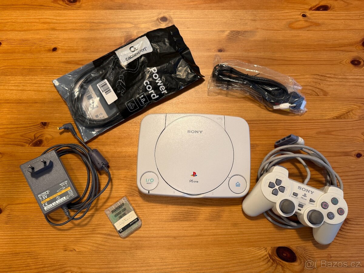 PLAYSTATION 1 slim scph-102 s čipem PAL,NTSC