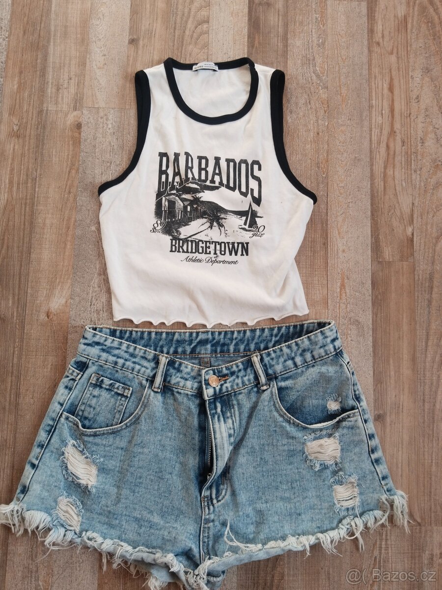 Dámské tílko - top Bershka vel. M