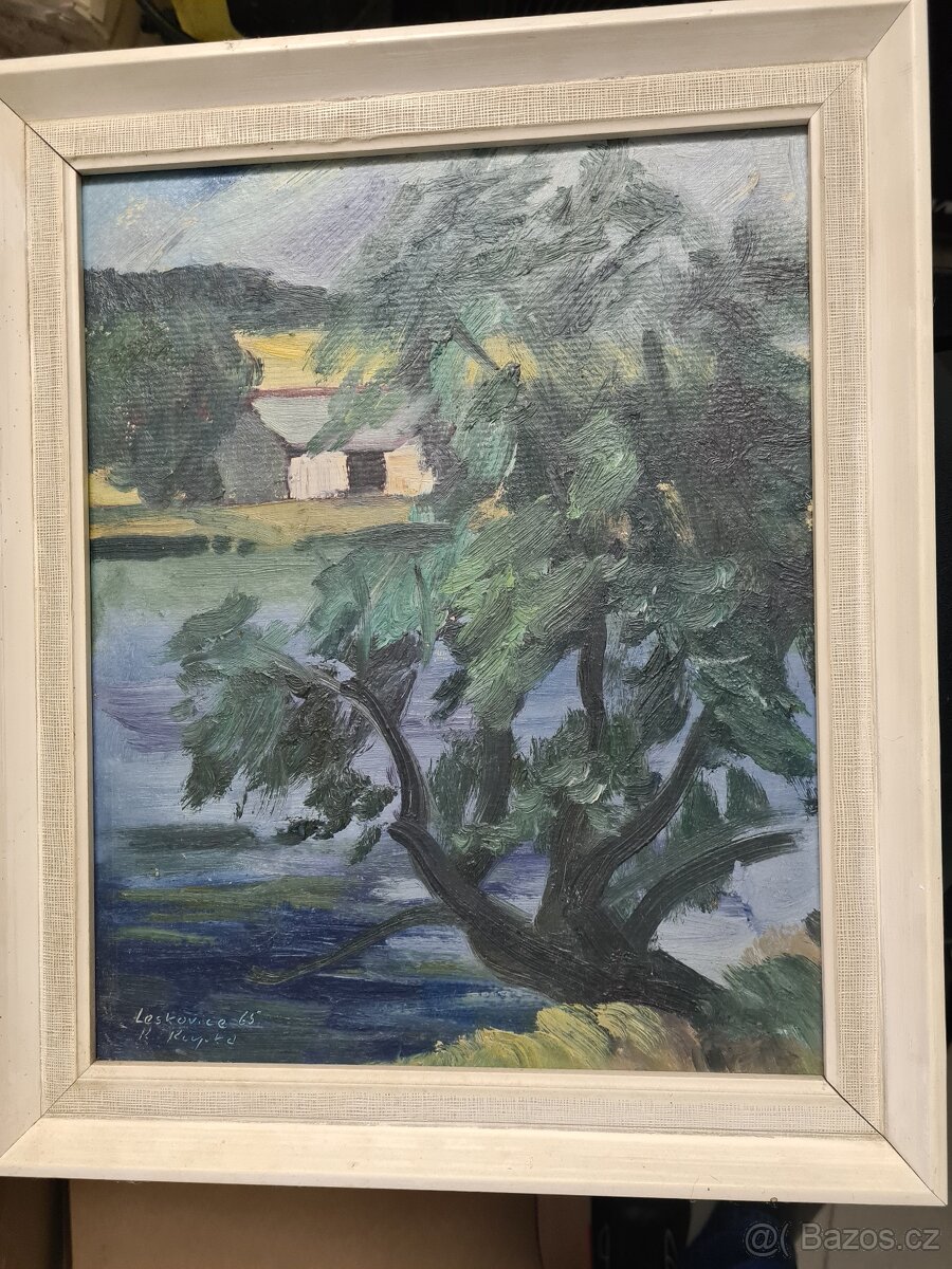 Obraz Leskovice od K.Kupky