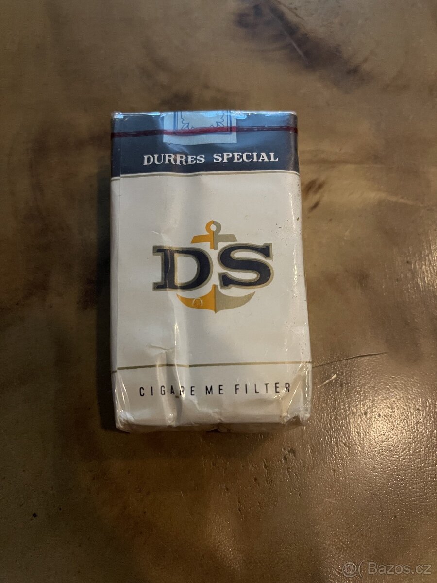 Nerozbalená krabička cigaret Durres Special
