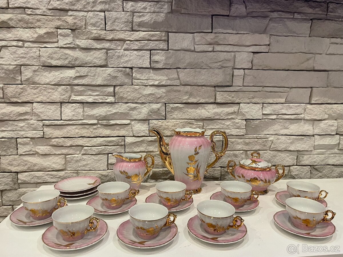 Čajový porcelánový set