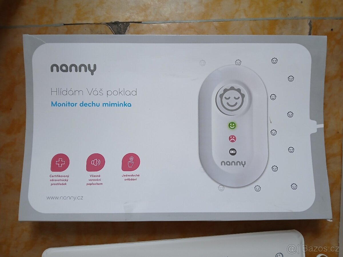 monitor dechu miminka nanny jablotron
