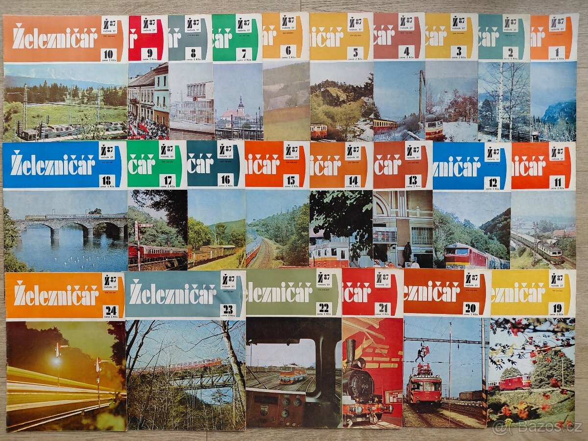 Časopis Železničář (1987)