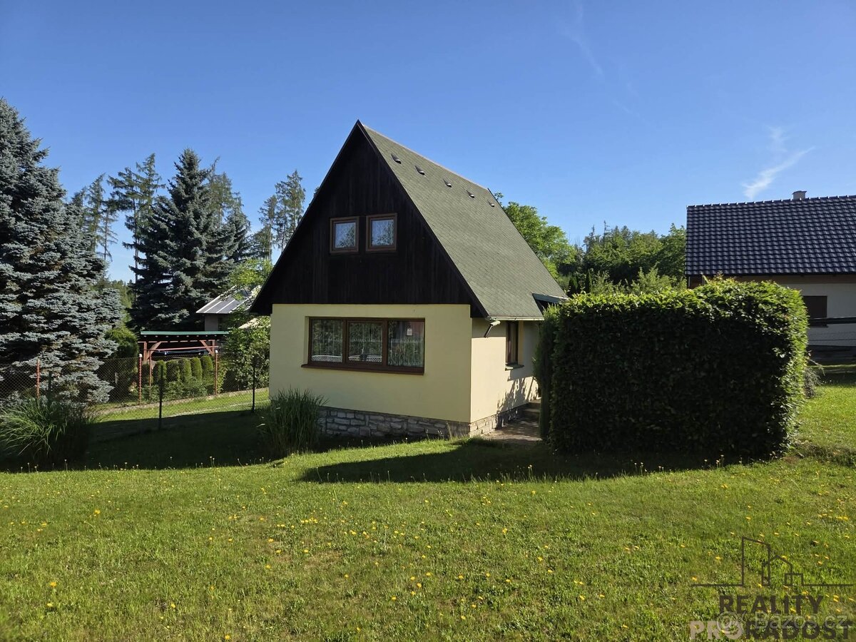 Prodej chaty 55 m2, pozemek 520 m2