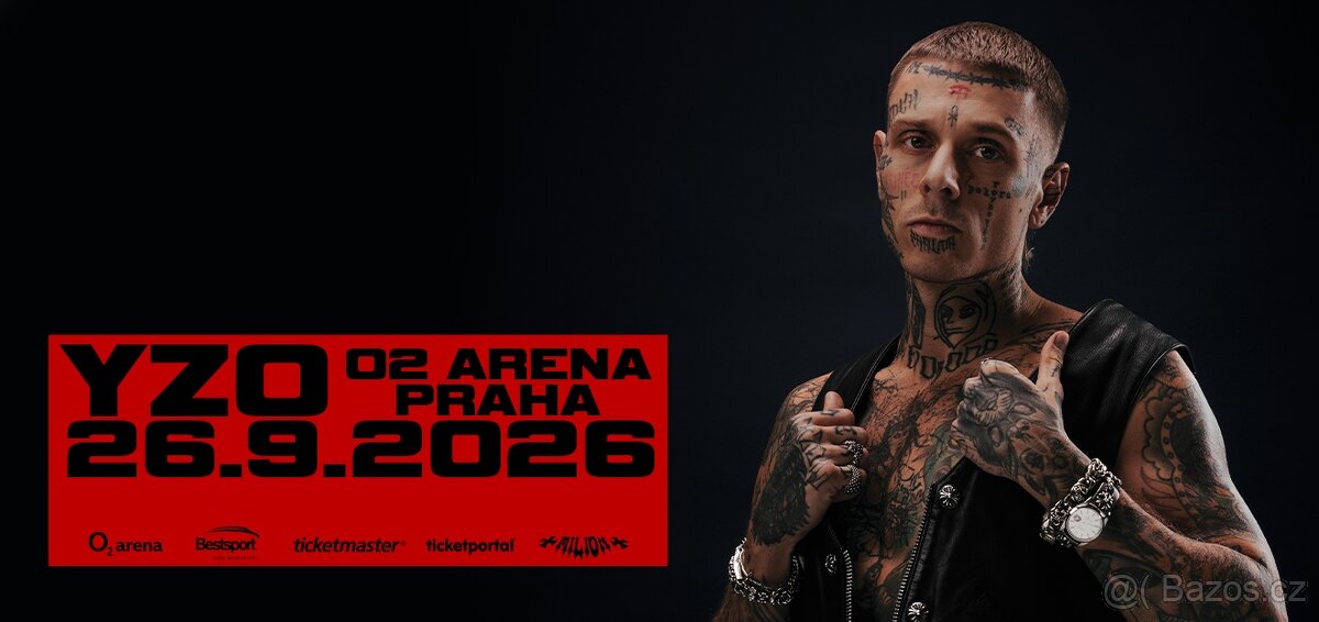 Yzomandians O2 26.9. dva lístky