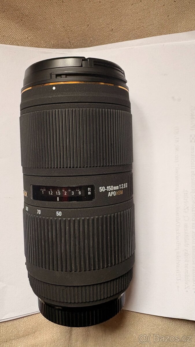 Sigma 50-150mm f/2.8 II EX DC APO HSM pro Sony A