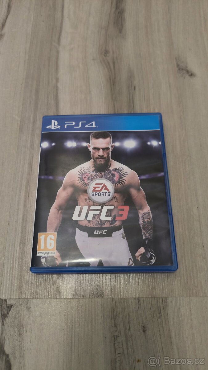 UFC 3 PS4 / PS5 (skvělý stav)