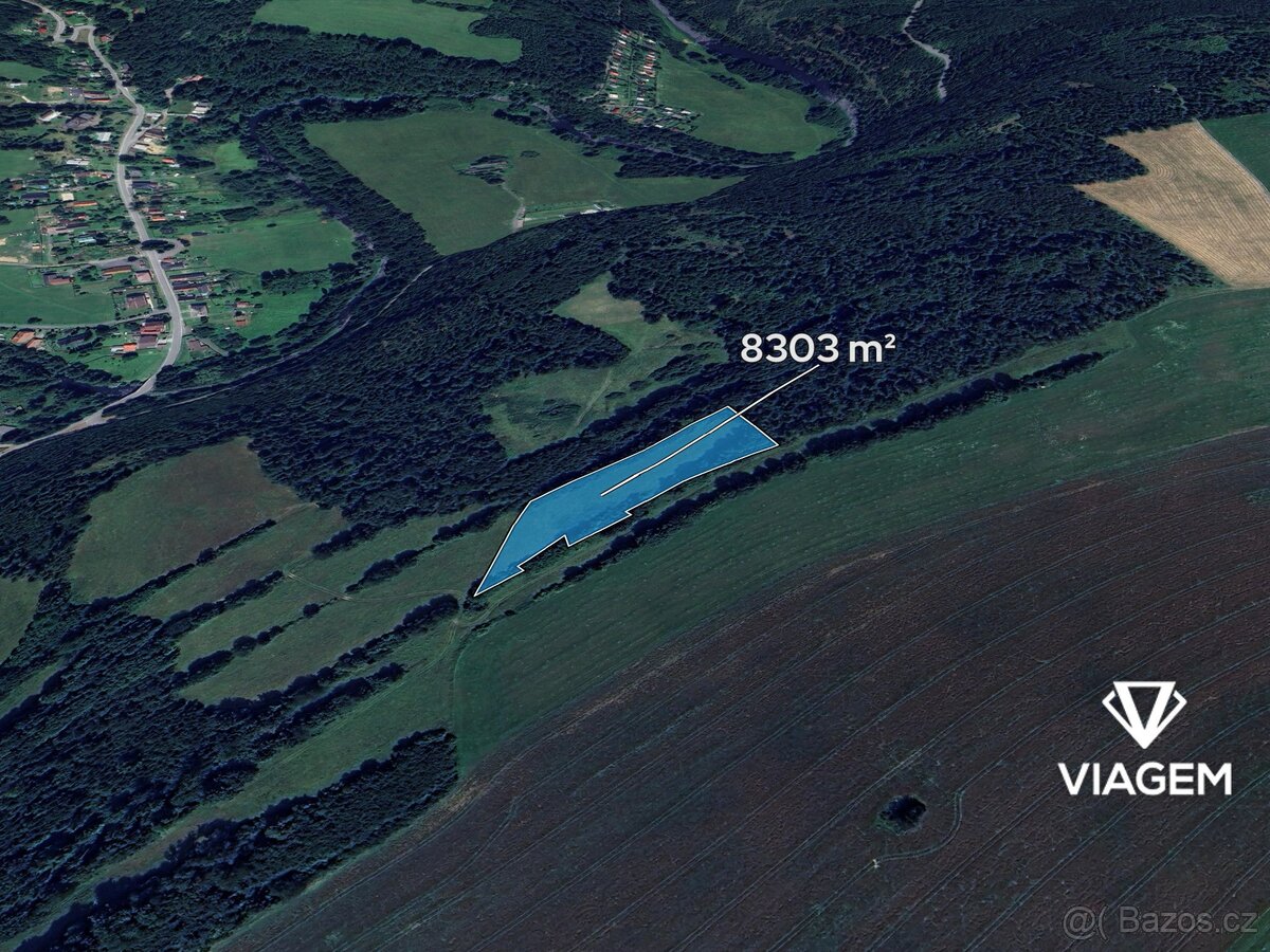 Prodej pole, 8303 m², Bruntál