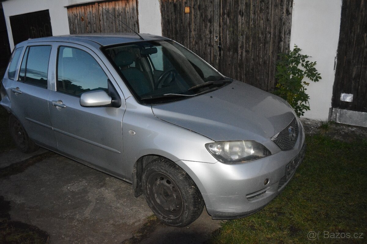 MAZDA 2 1,4 td NA  DÍLY