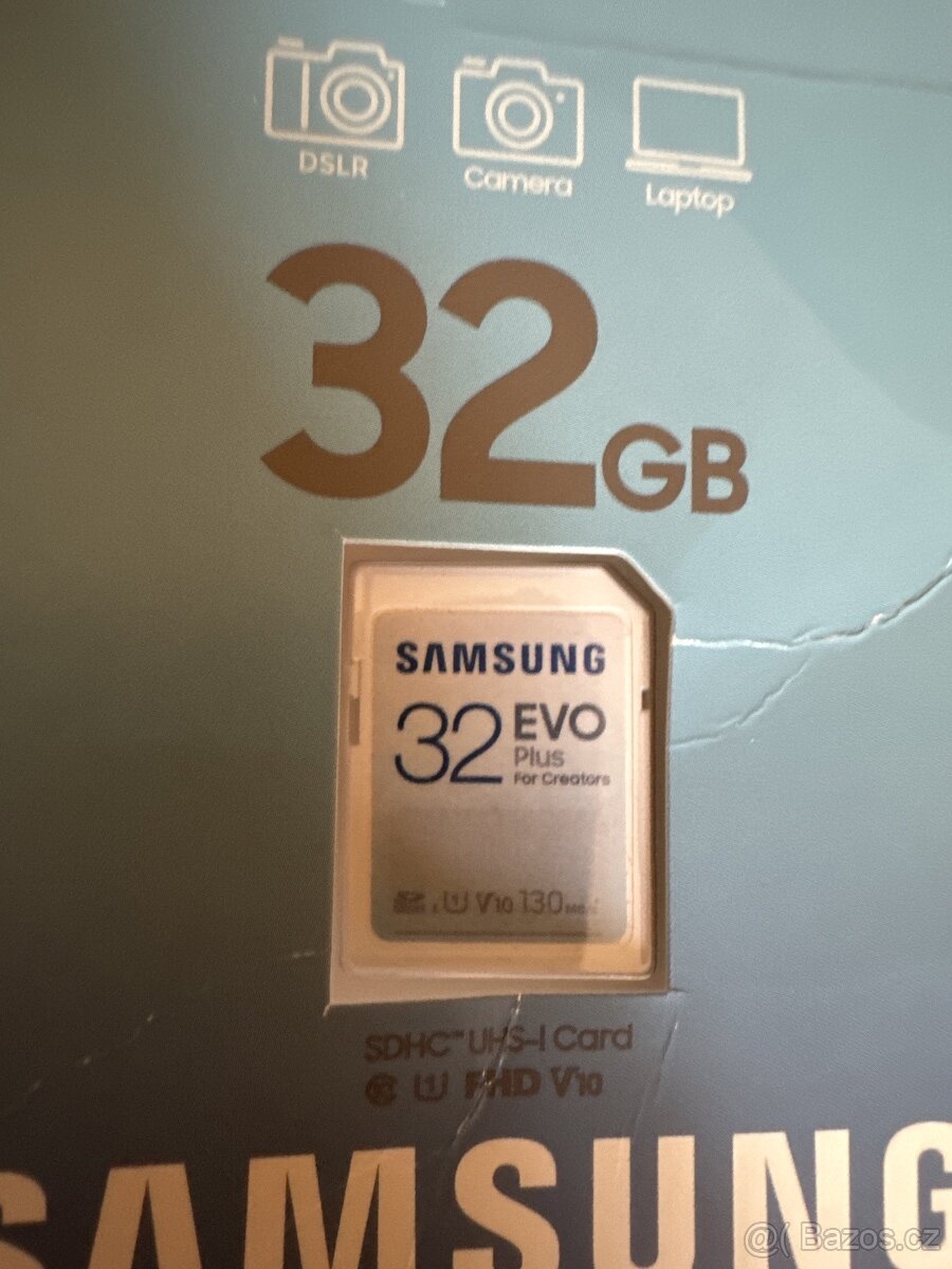 Karta SDHC Samsung 32GB EVO Plus 130Mbps UHS-I U1 Class 10