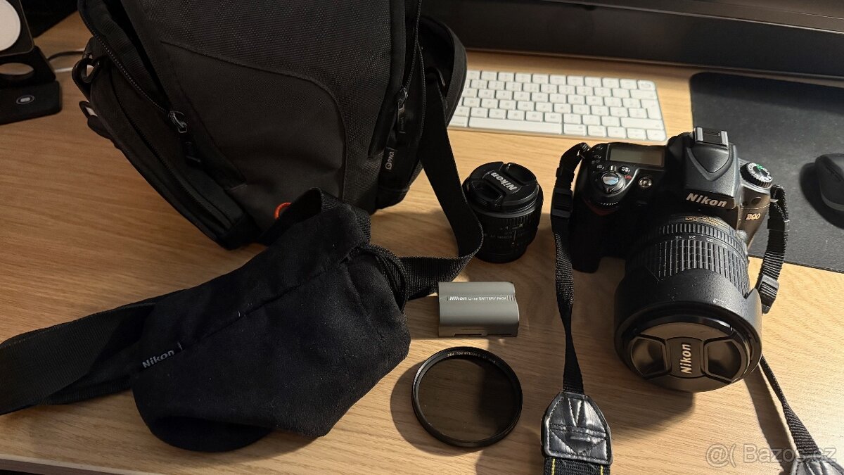 Nikon D90 – kompletní sada s 2 objektivy