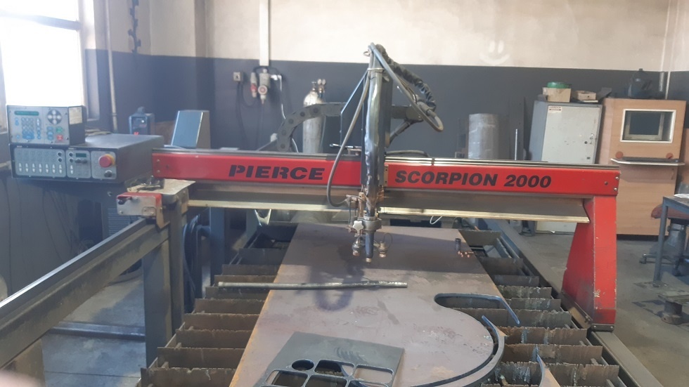 CNC plazma Pierce Scorpion 2000