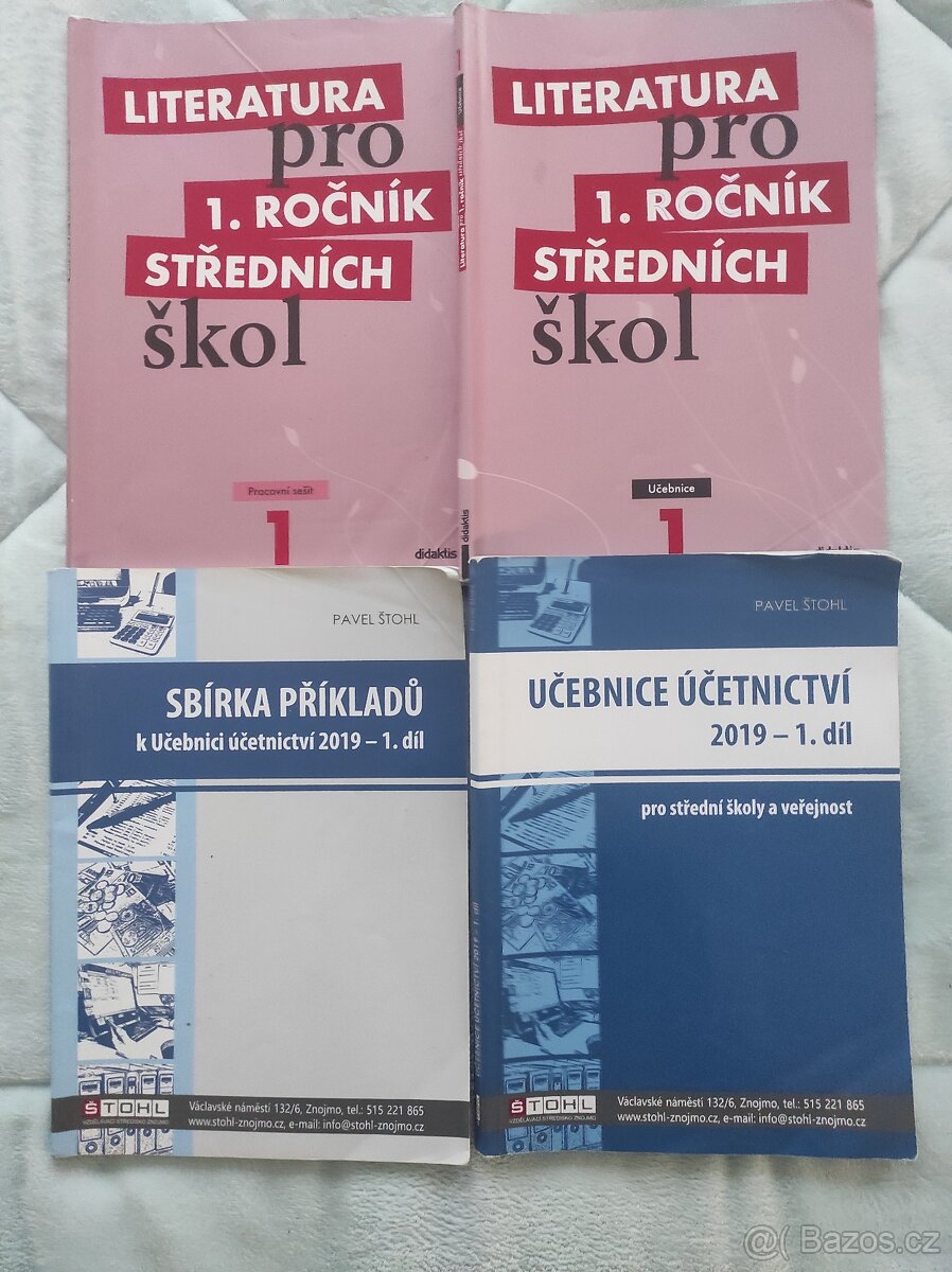 Učebnice SŠ, obchodní akademie, víceletá gymnázia