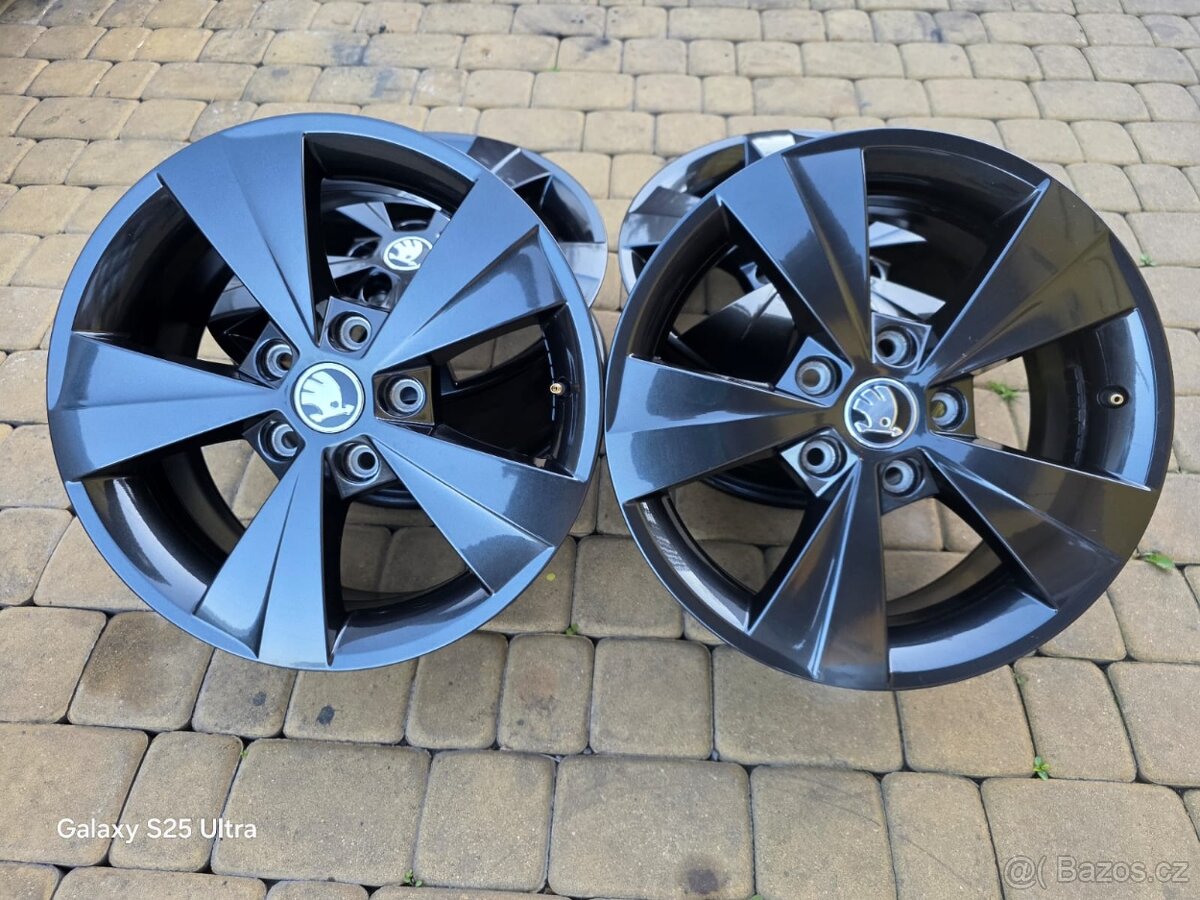 Alu kola sada 5x112 16" 6.5J ET46 Octavia 3,4
