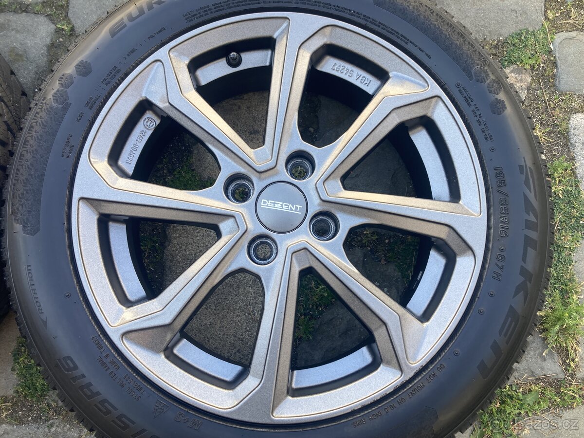Alu kola HYUNDAI i20 16" 4x100 zimní FALKEN 195/55R16 2022