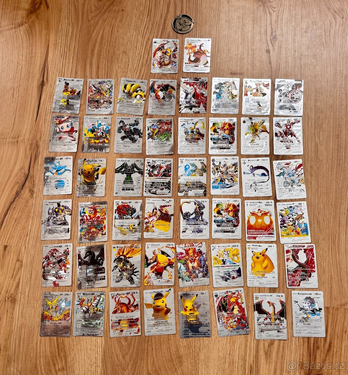 Pokémon kartičky stříbrné