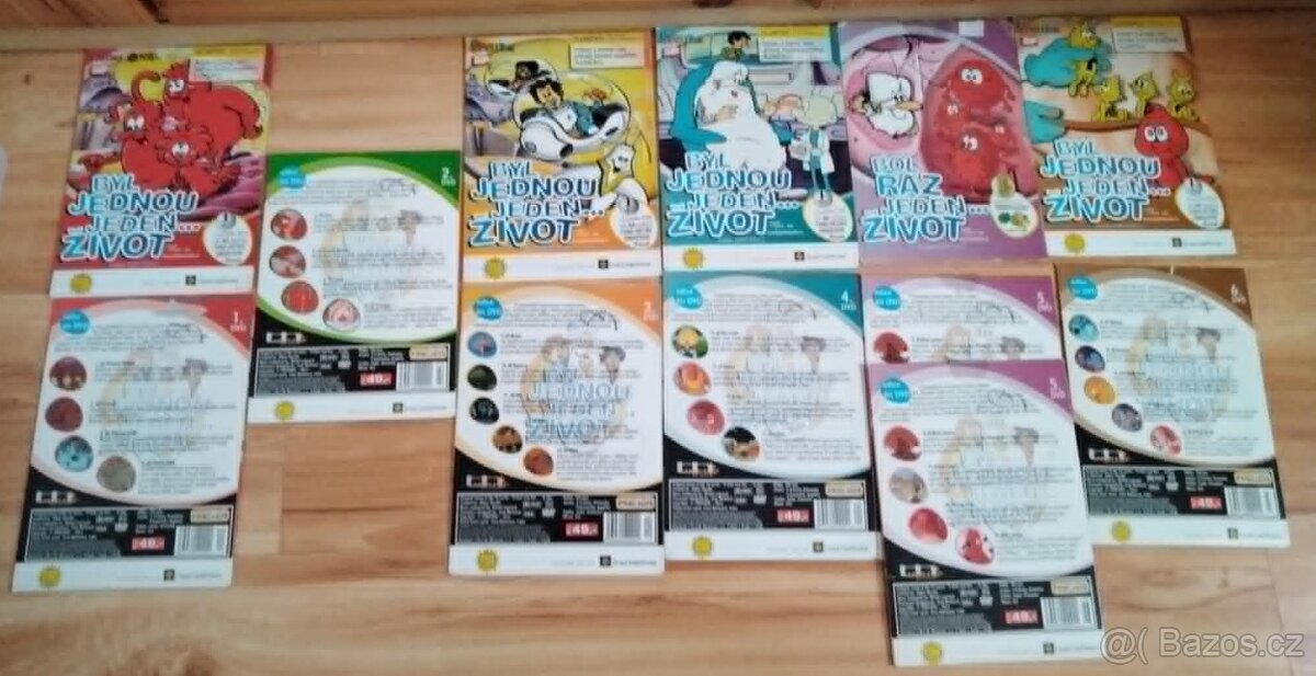 DVD seriál Byl jednou jeden život, díly č. 1 - 6