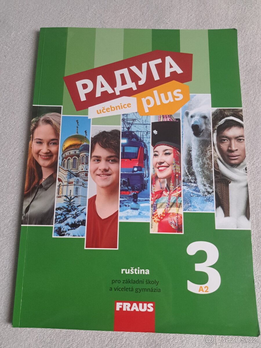 Učebnice a PS ruštiny Raduga plus 3