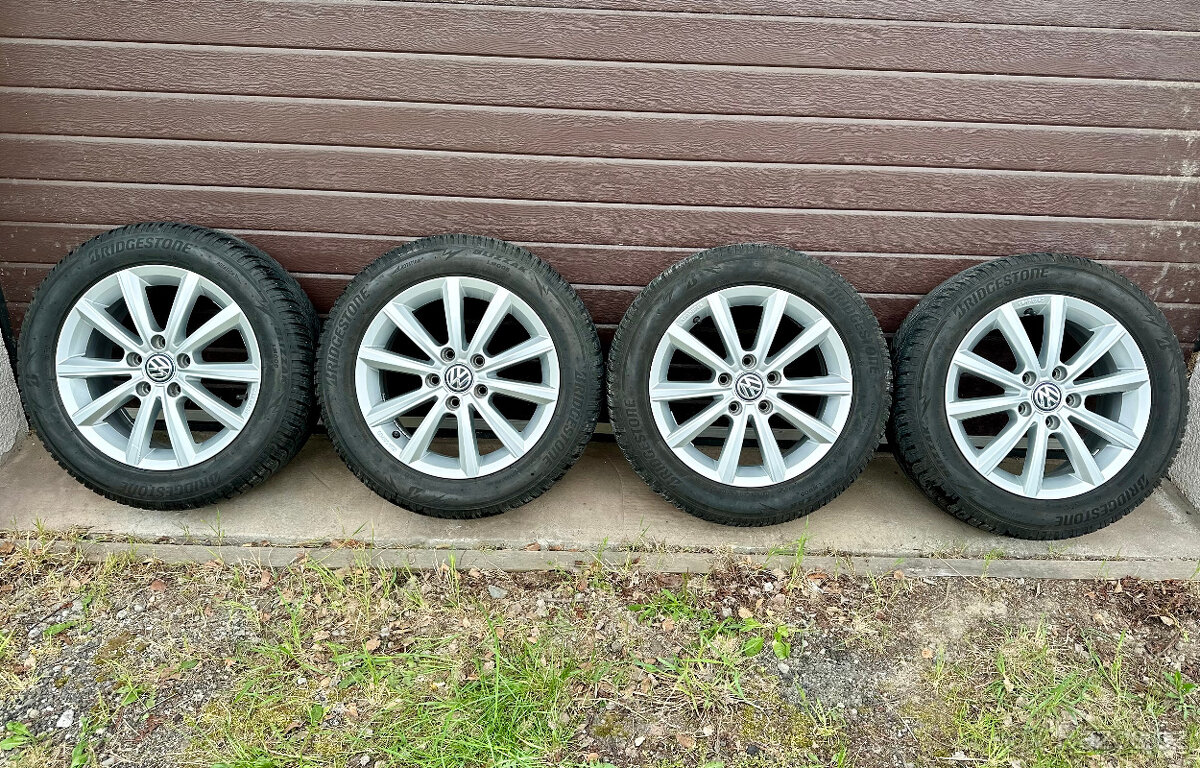 originální ALU kola volkswagen merano R16 5x112