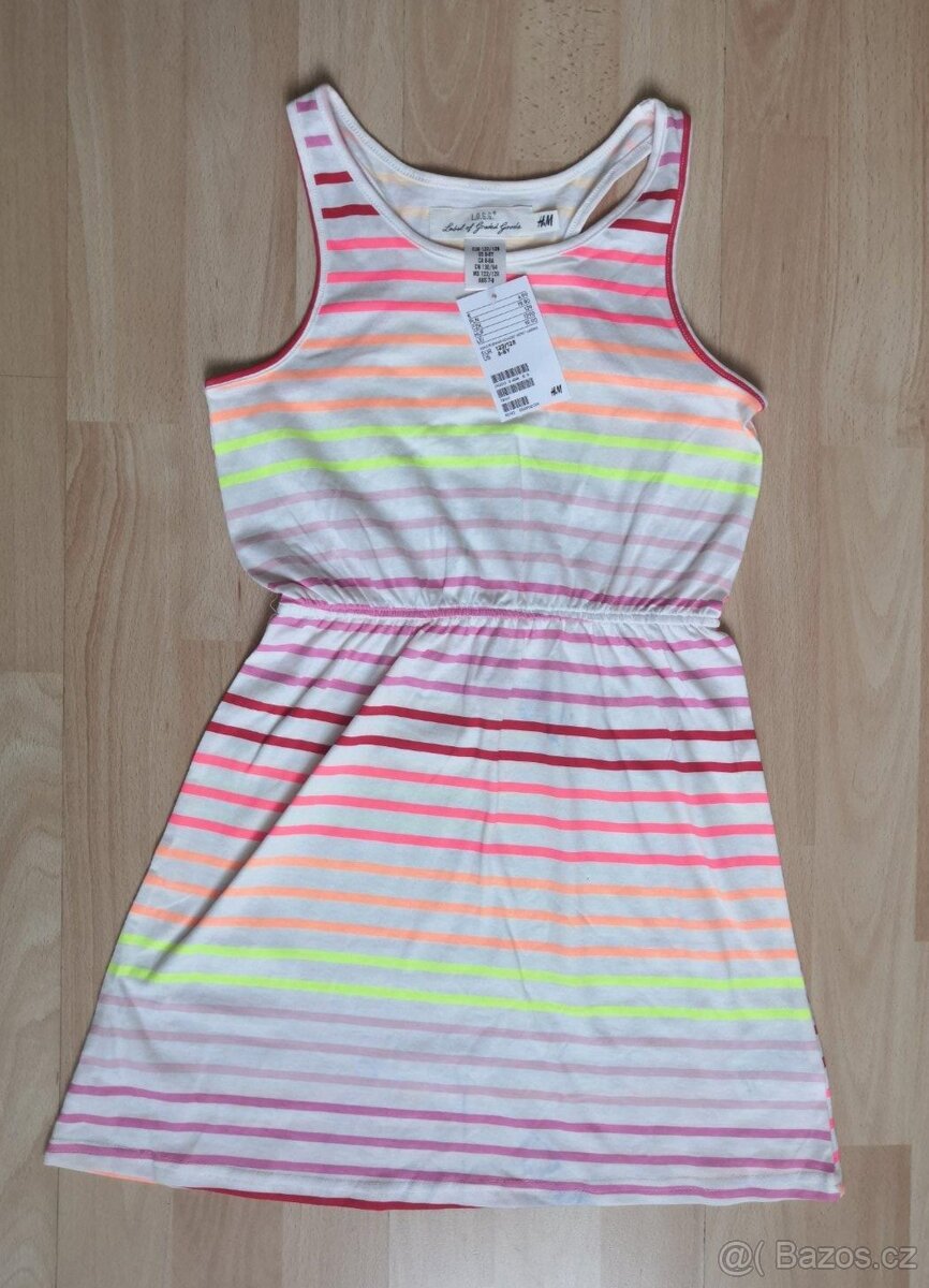 Šaty & šatičky H&M vel. 122/128 NOVÉ