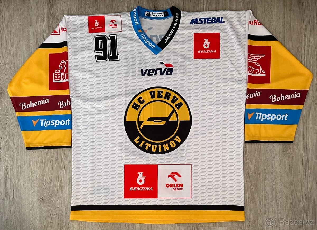 Hokejový dres HC Verva Litvínov - Jan Myšák