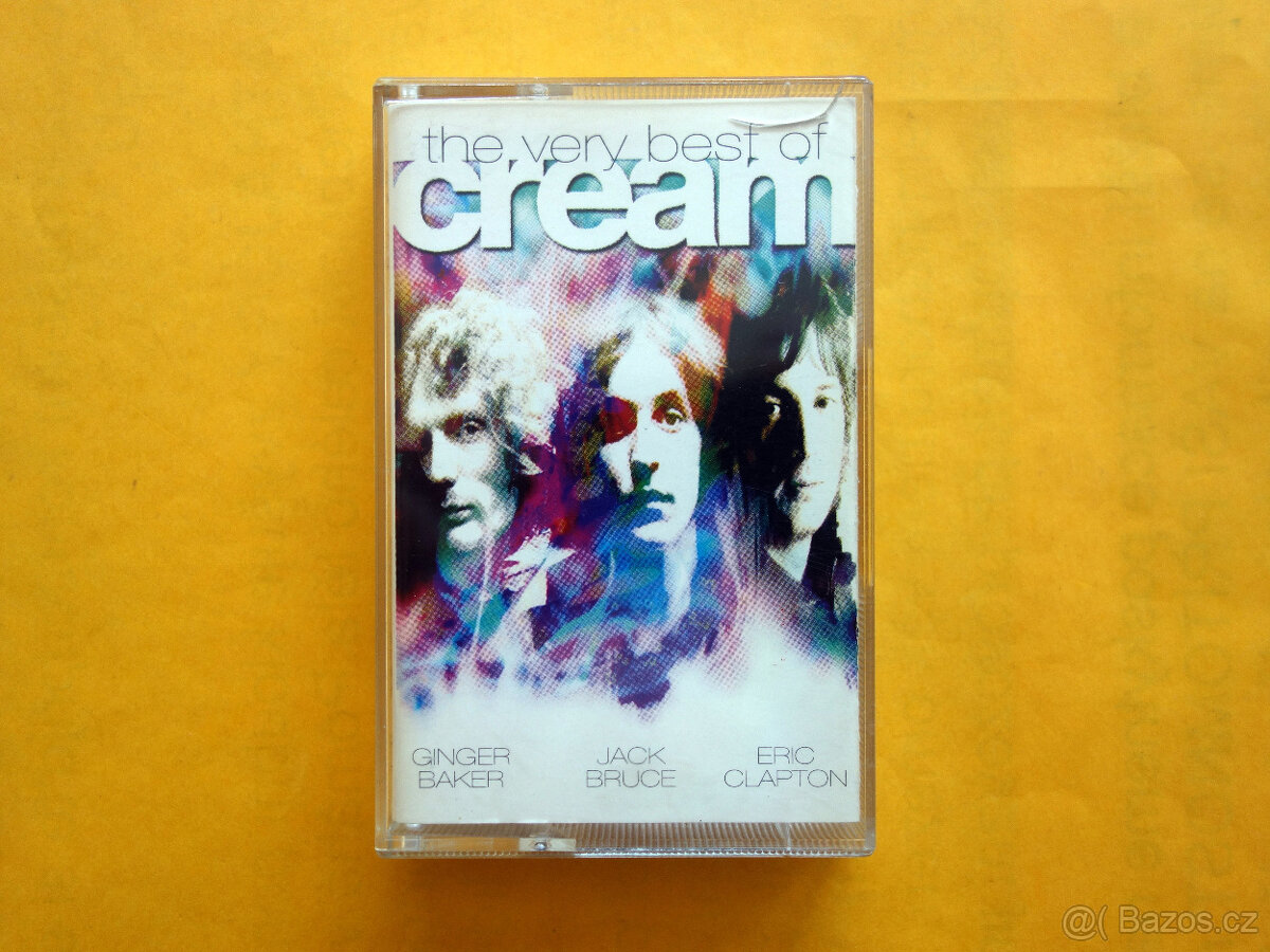 Originální MC kazeta: Cream - The Very Best Of / TOP