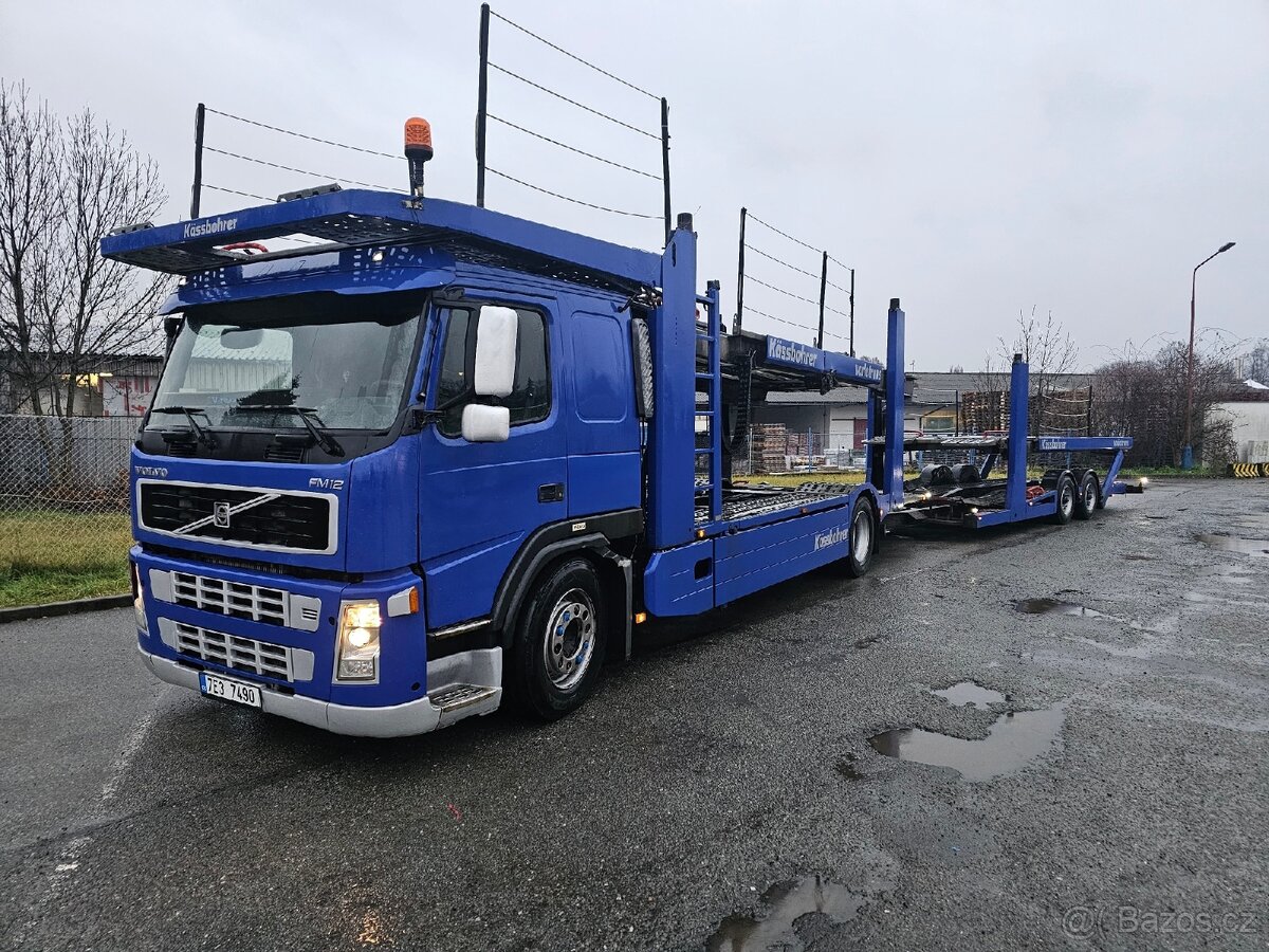 Volvo FM 12 Kassbohrer Variotrans autopřepravník