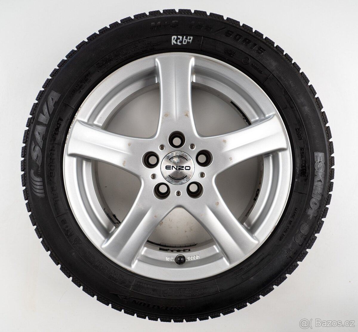 Škoda Rapid, Fabia - 15" alu kola - Zimní pneu
