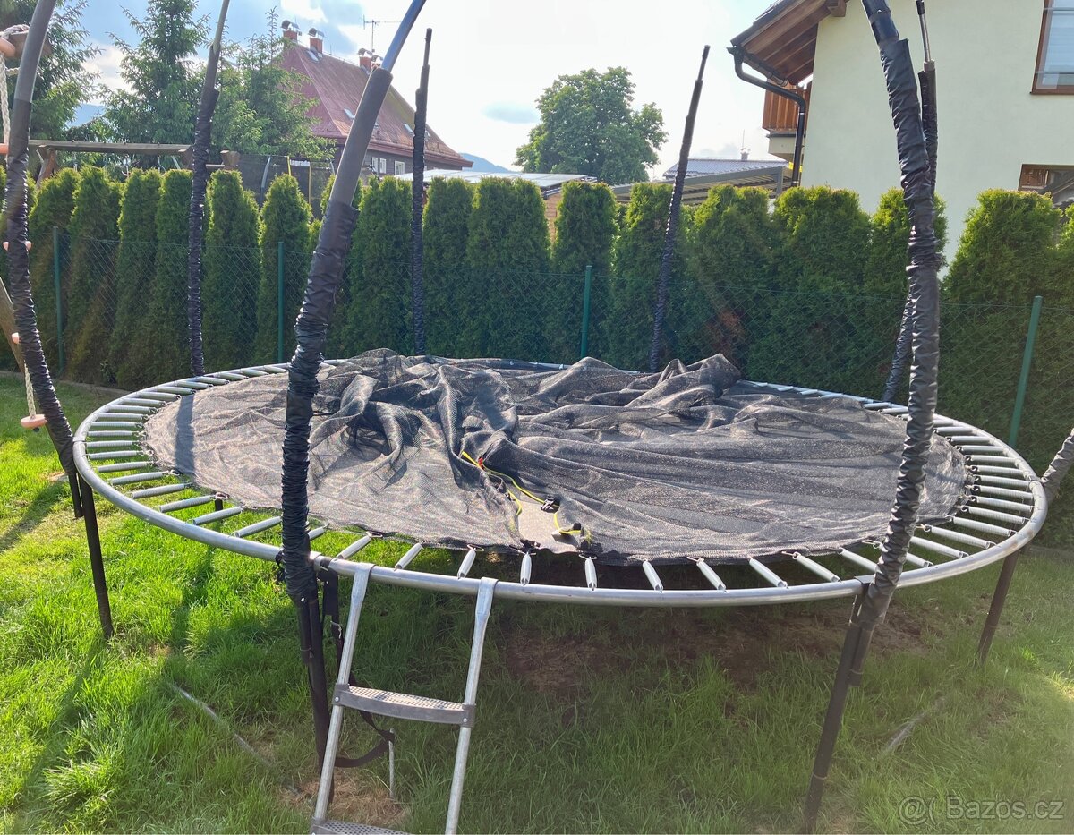 Trampolína 3,66 m - zbytek