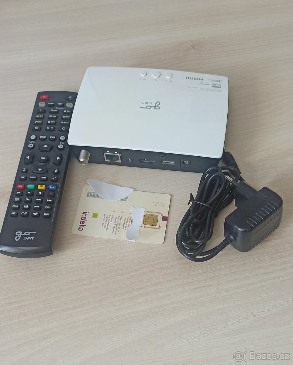 Satelitní přjímač GoSAT GS7010HDi Skylink
