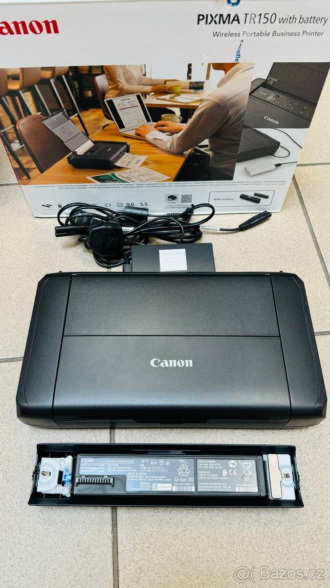 Canon PIXMA TR 150 - mobilní tiskárna, baterie