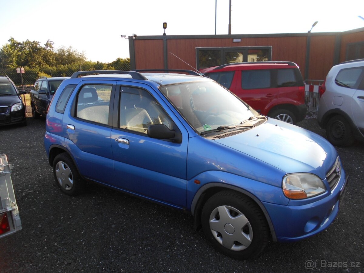 SUZUKI IGNIS-2000-2003 ČTYŘKOLKA-VEŠKERÉ DÍLY