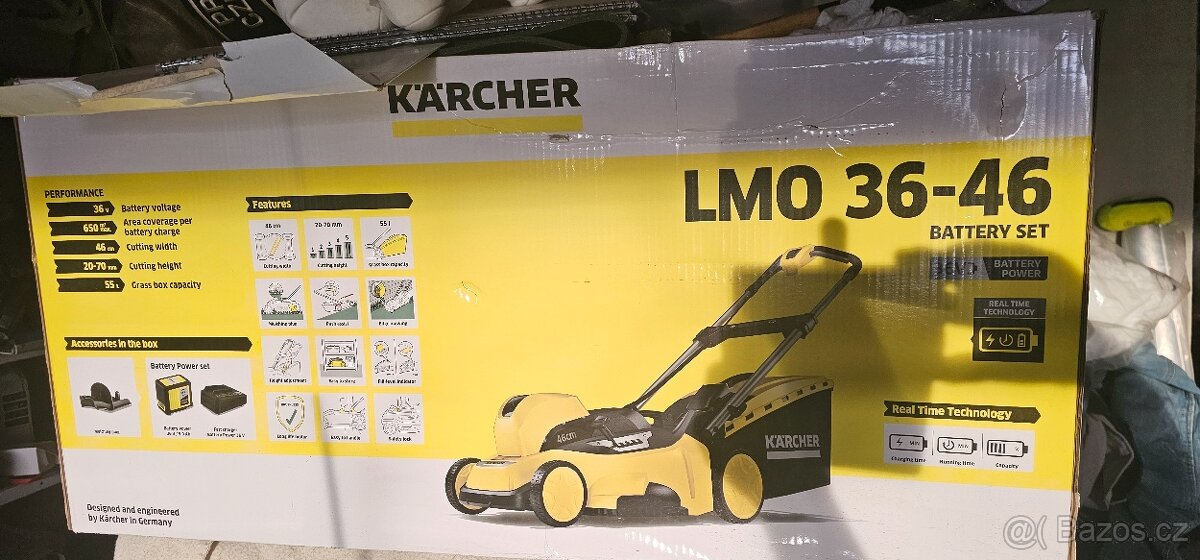Aku sekačka Kärcher LMO 36-46