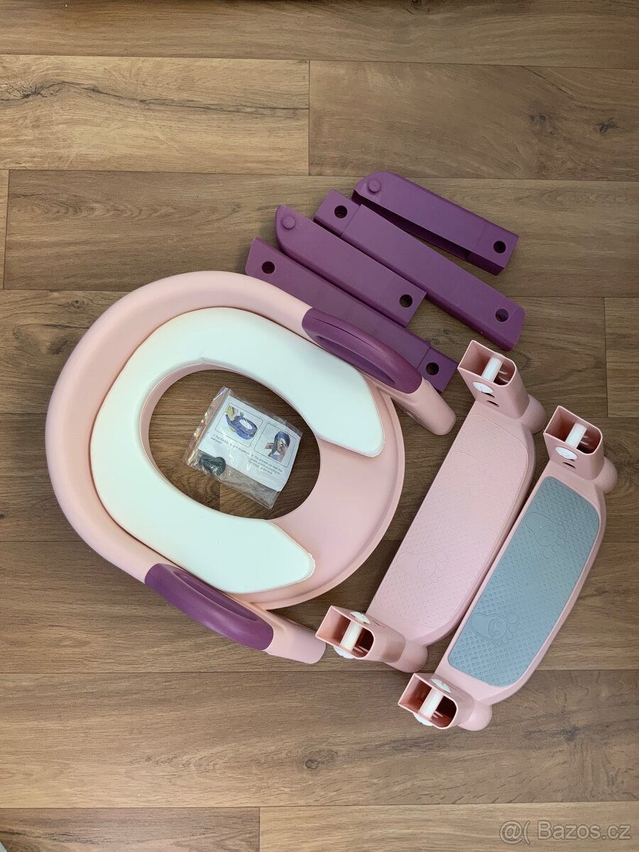 Dětské WC sedátko se schůdky